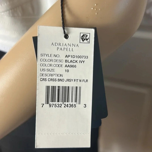 NWT ADRIANNA PAPELL  dress ,bandage colorblock dress sz 10. Formal event,career - Picture 7 of 16